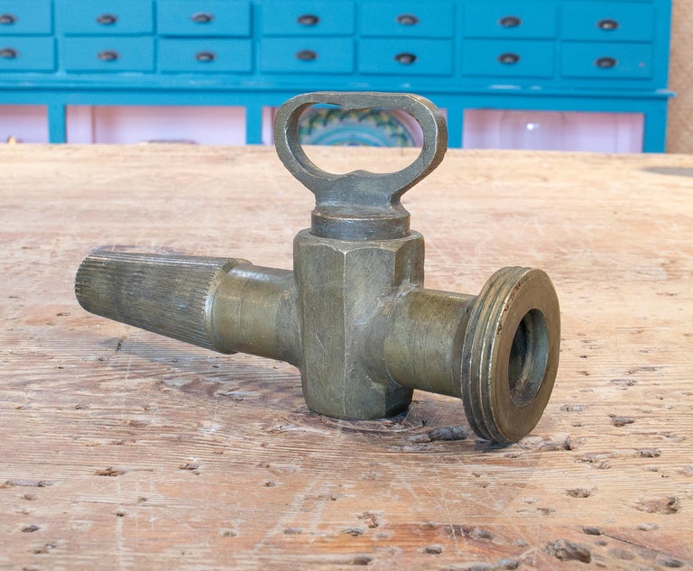 1920s Spanish Bronze Single Handle Faucet Tap For Sale at 1stDibs faucet handle in spanish