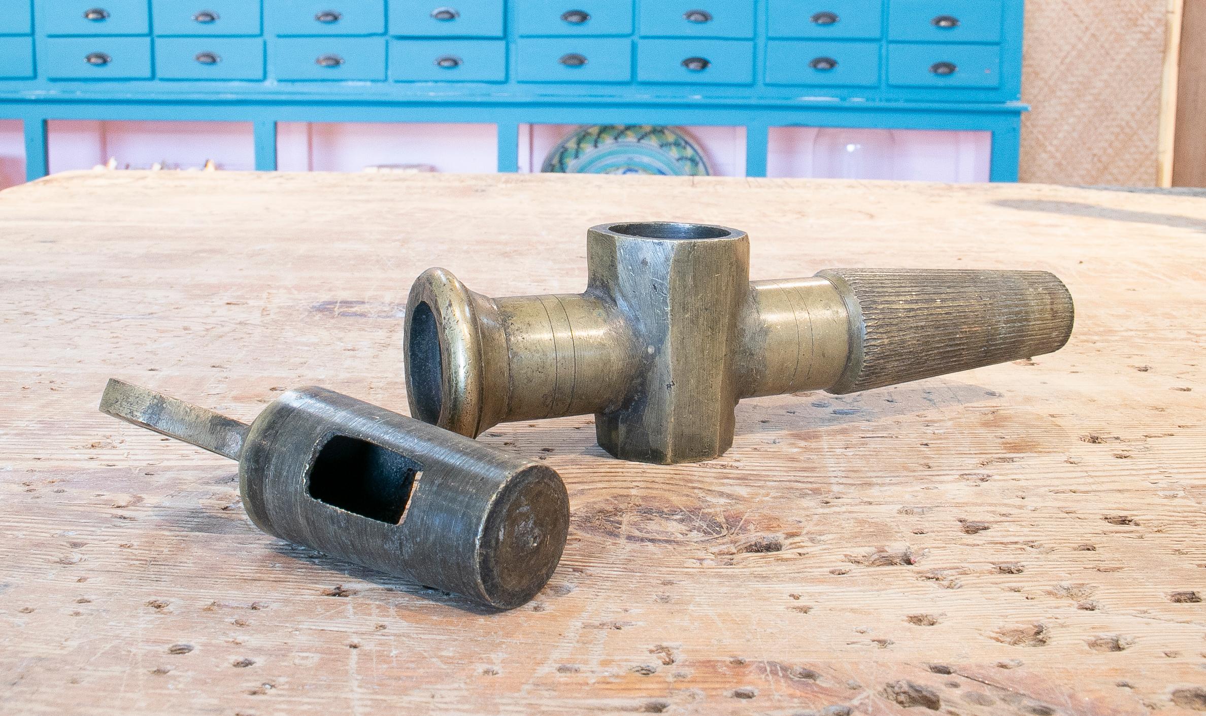 1920s Spanish Bronze Single Handle Faucet Tap 2