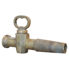 Antique 1920s Spanish Bronze Single Handle Faucet Tap