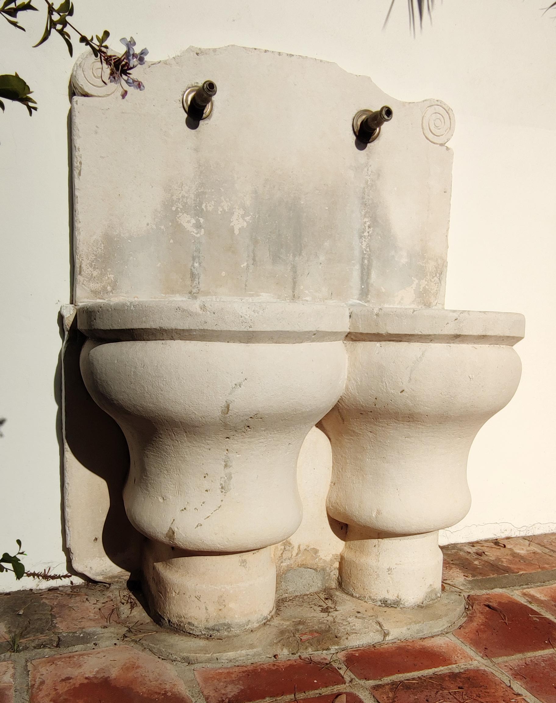spanish wall fountain