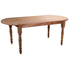 Used 1920s Spanish Pinewood Rustic Dinning Table