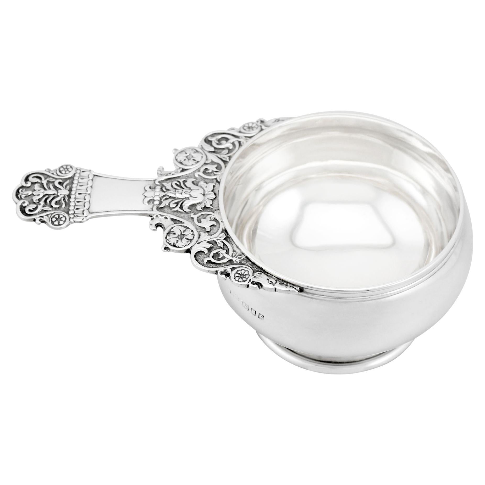 1920s Sterling Silver Quaich Style Bowl