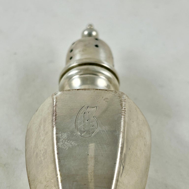 1920s Sterling Silver Salt and Pepper Shaker Pairs, Set of Eight 2