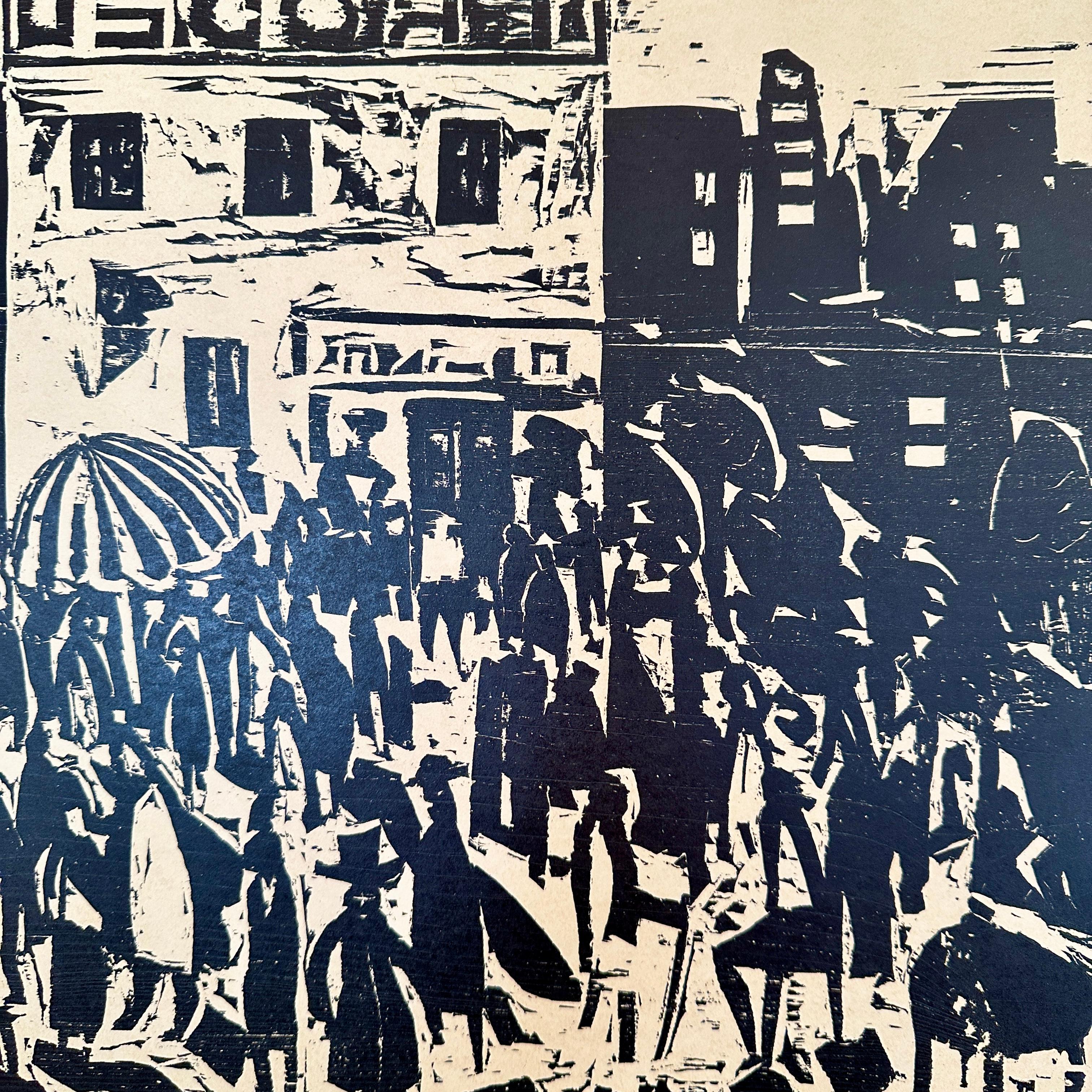 street scene in berlin