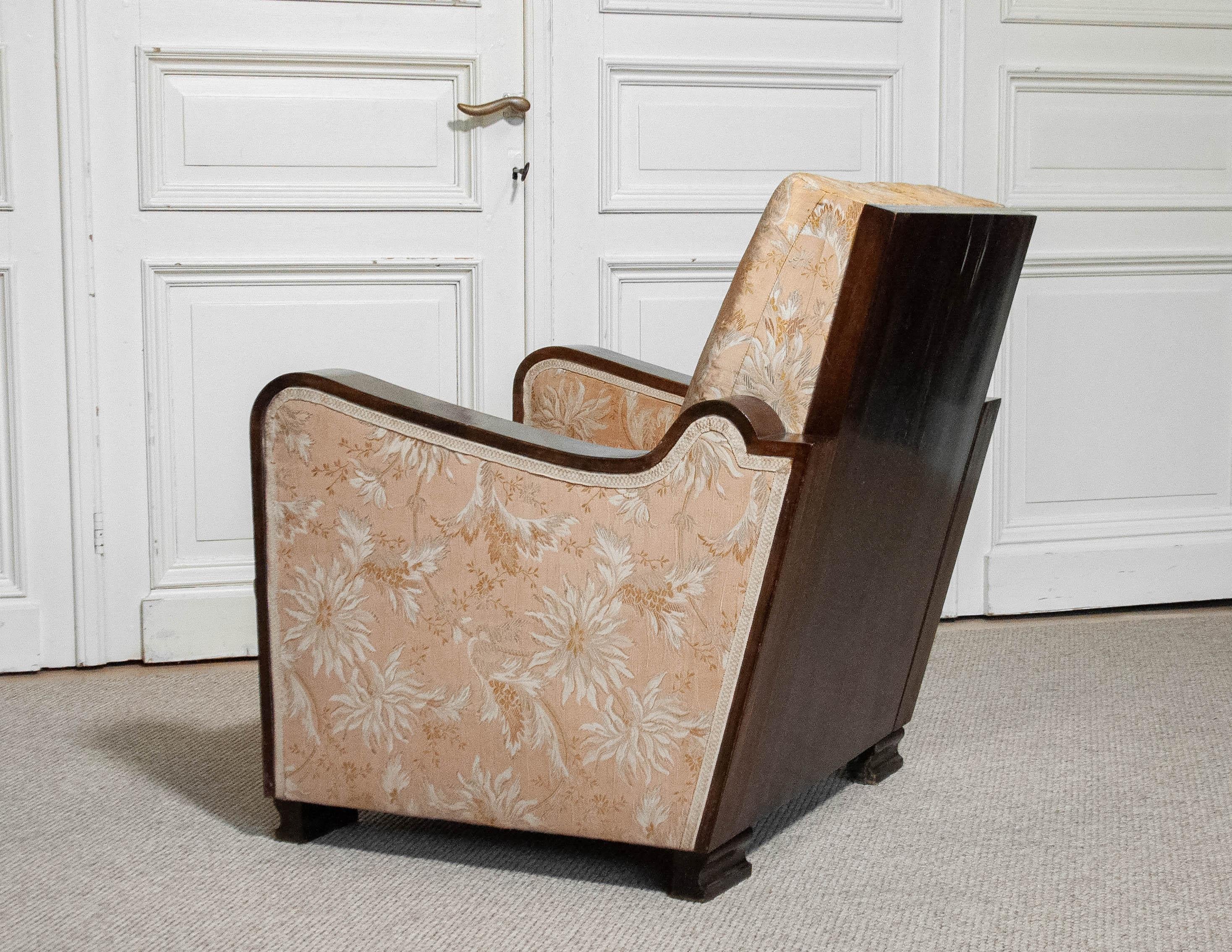 1920s Swedish Art Deco Club Chair For Sale 3
