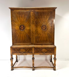 1920's Swedish Decorative Cabinet