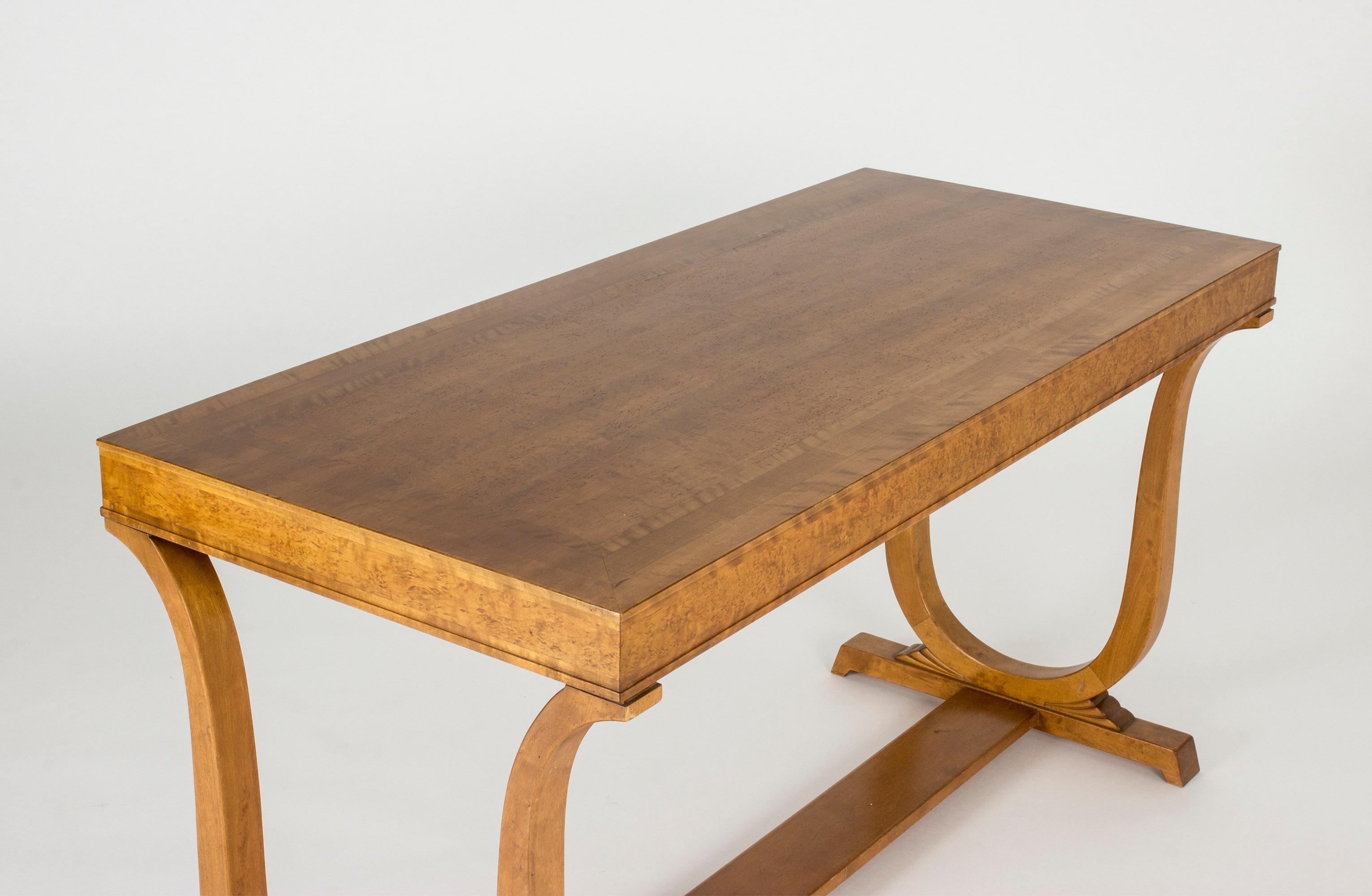 1920s Swedish Grace Library Table by Carl Malmsten 1