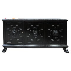 Buffet suédois Grace des années 1920 par Bodafors - Une pièce d'apparat intemporelle