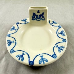 1920s Syracuse China Adam Pattern Match Holder Ash Tray