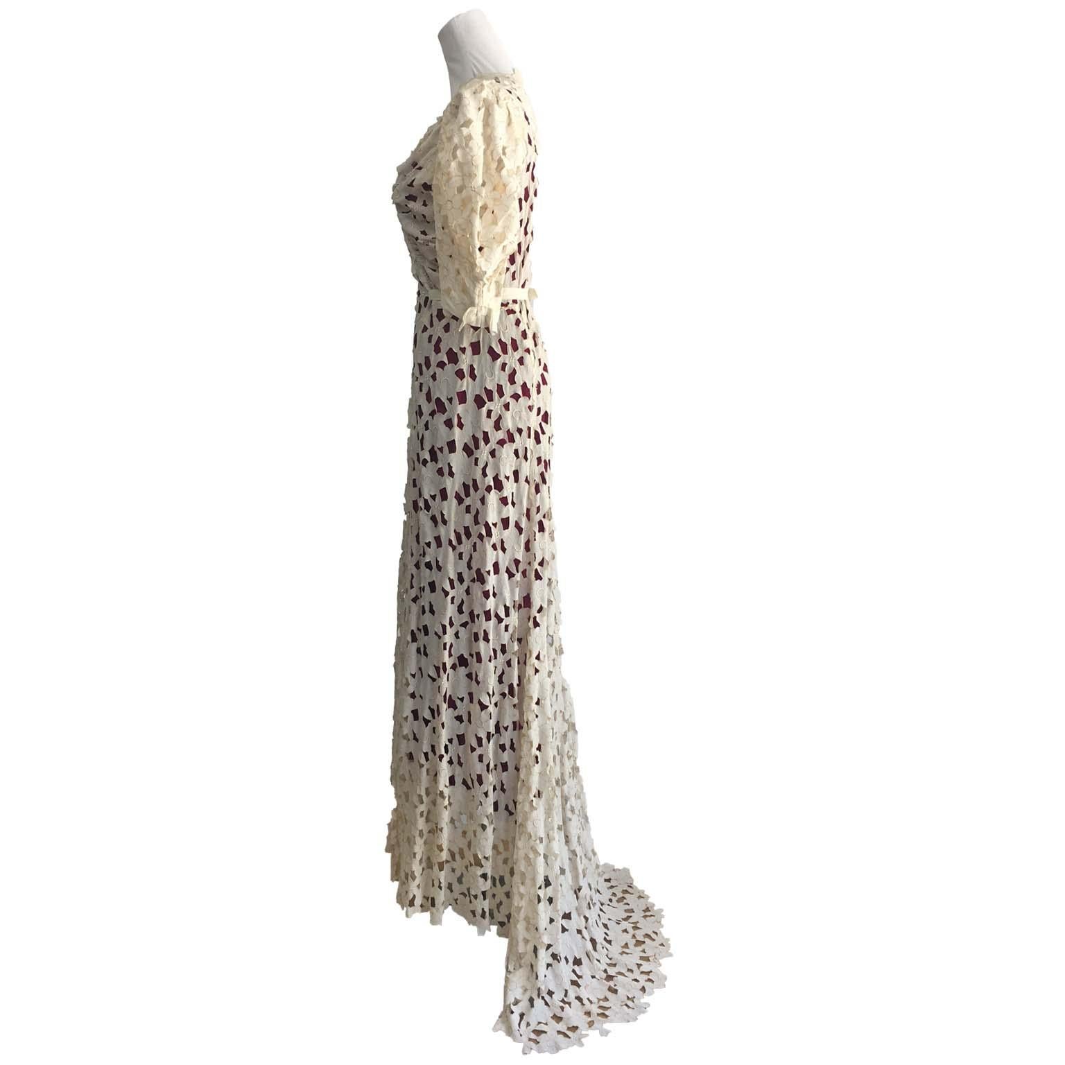 1920s evening gown