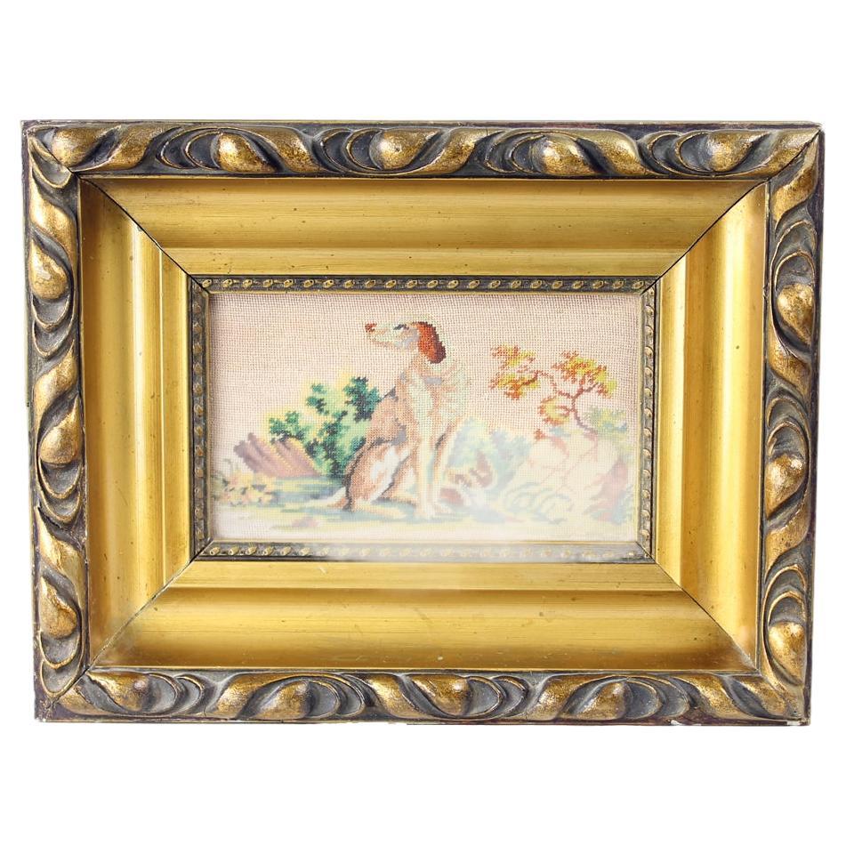 1920s Tapestry In Frame, Czechoslovakia For Sale