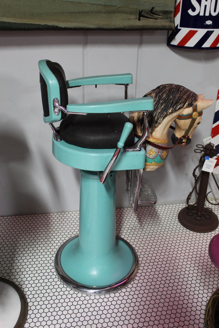 1920s Theo A Kochs Child Barber Chair For Sale at 1stDibs