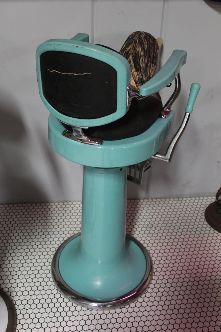 1920s Theo A Kochs Child Barber Chair For Sale at 1stDibs