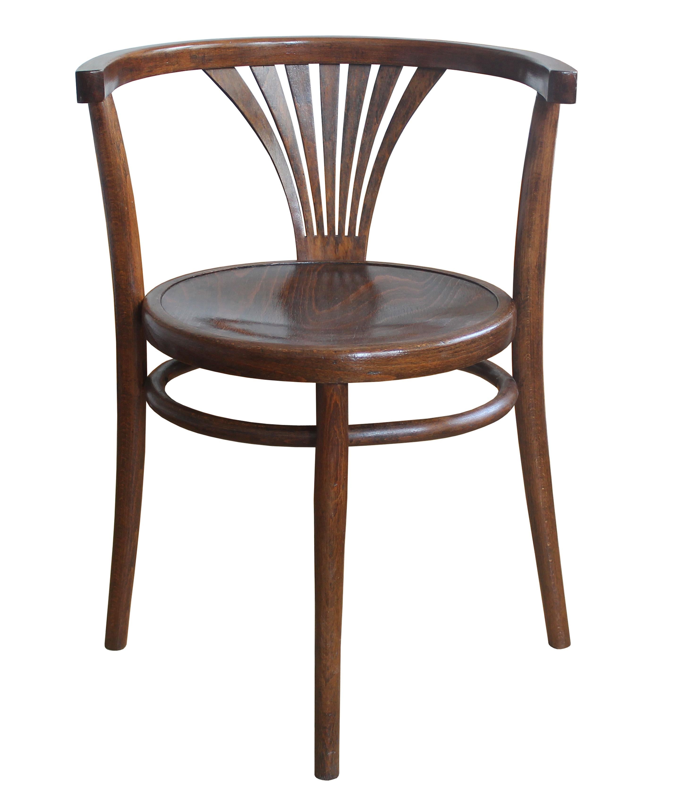 20th Century 1920's Thonet Dining Chair Model B 28