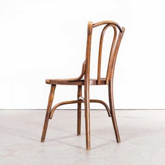 1920s Thonet Stamped Original Dining Chairs, Set of Six