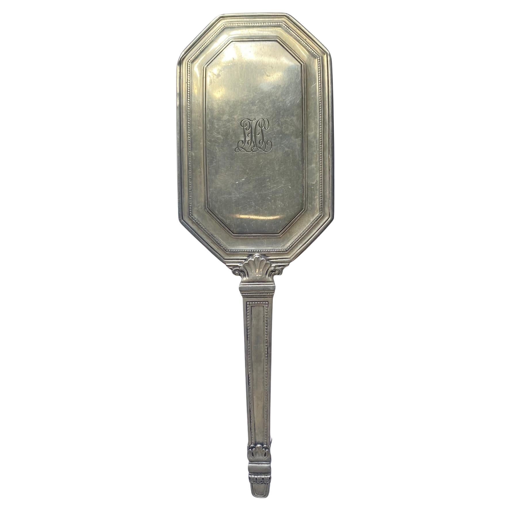 1920s Tiffany & Co Silver 925 Hair Brush  For Sale
