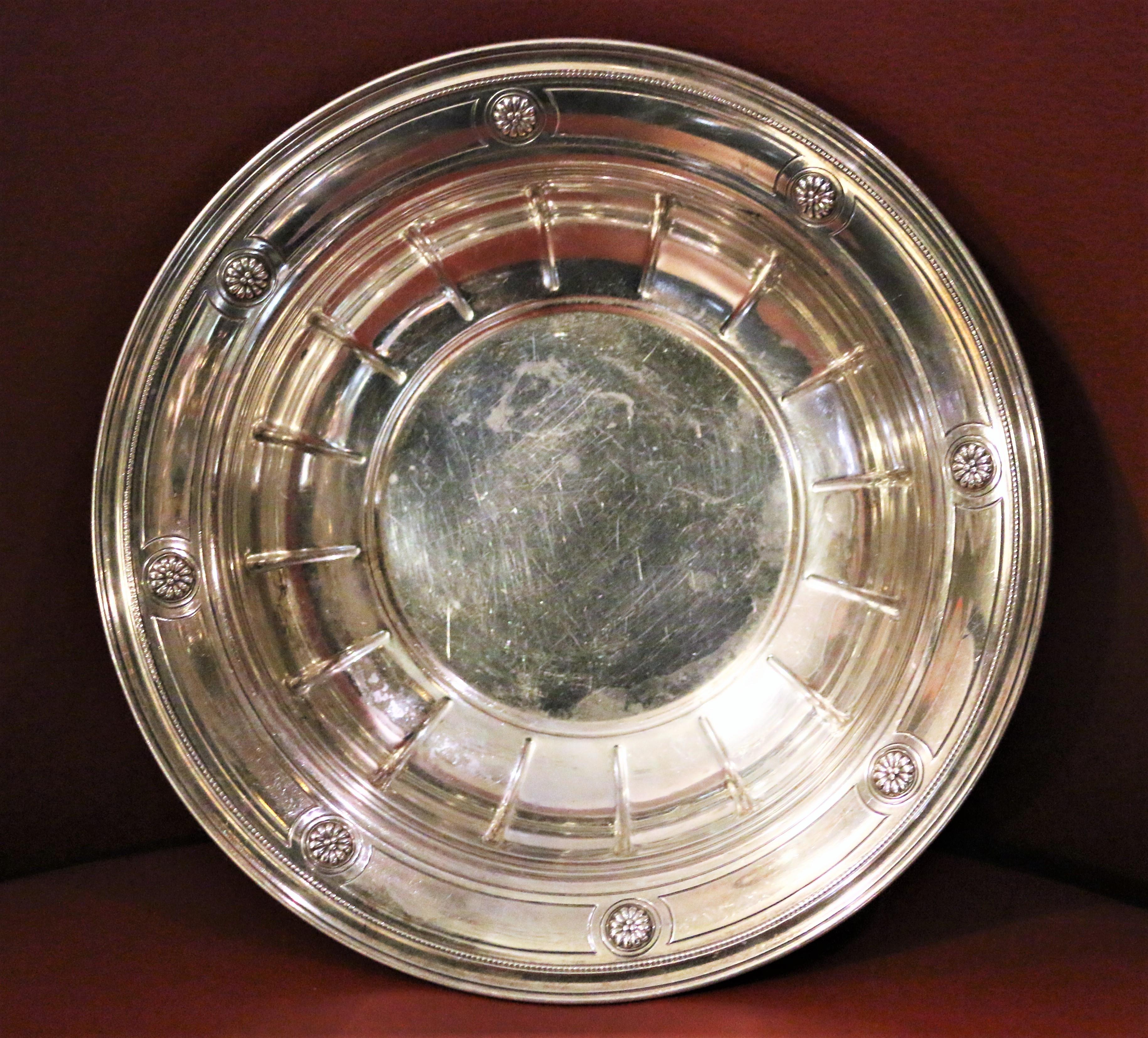 1920s Tiffany & Co. Sterling Silver Bowl or Dish For Sale 3