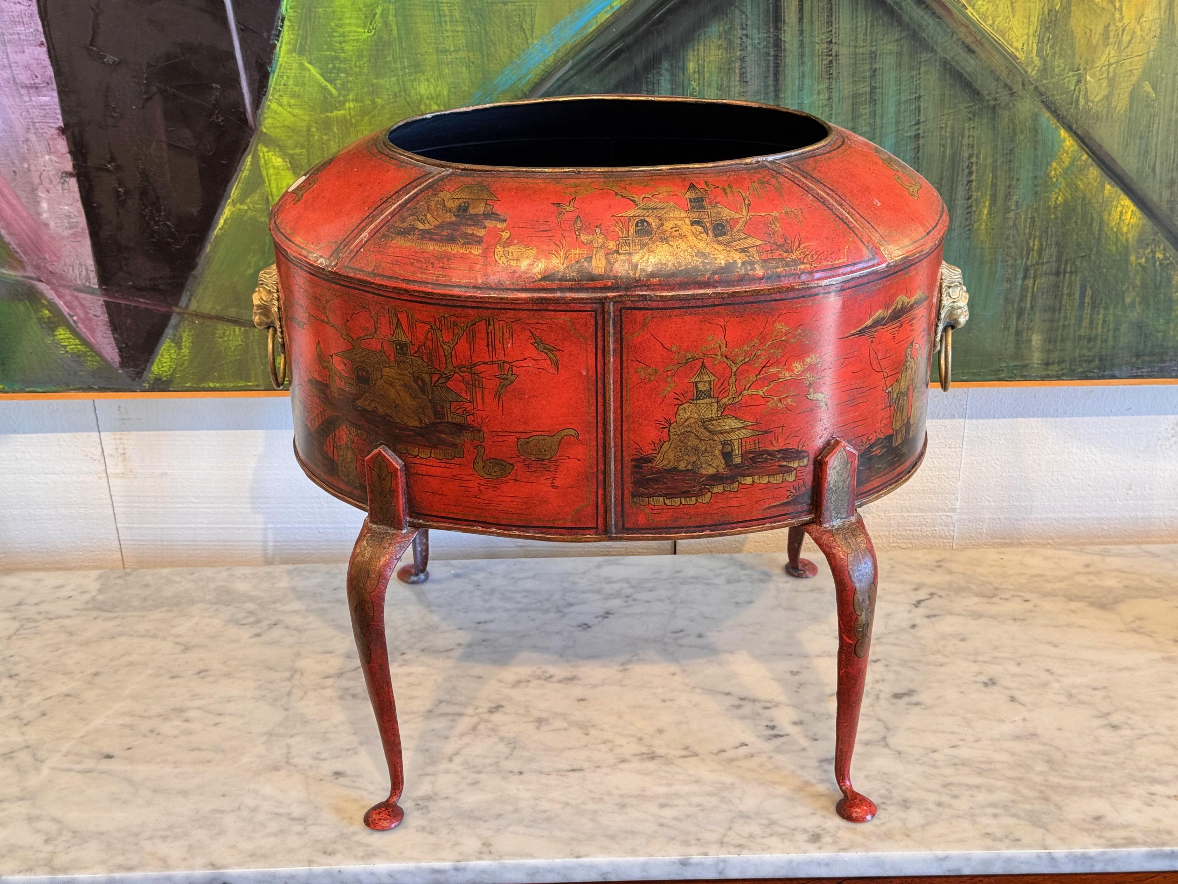 Britannique Sautoir à charbon doré Tole et Parcel des années 1920 en vente