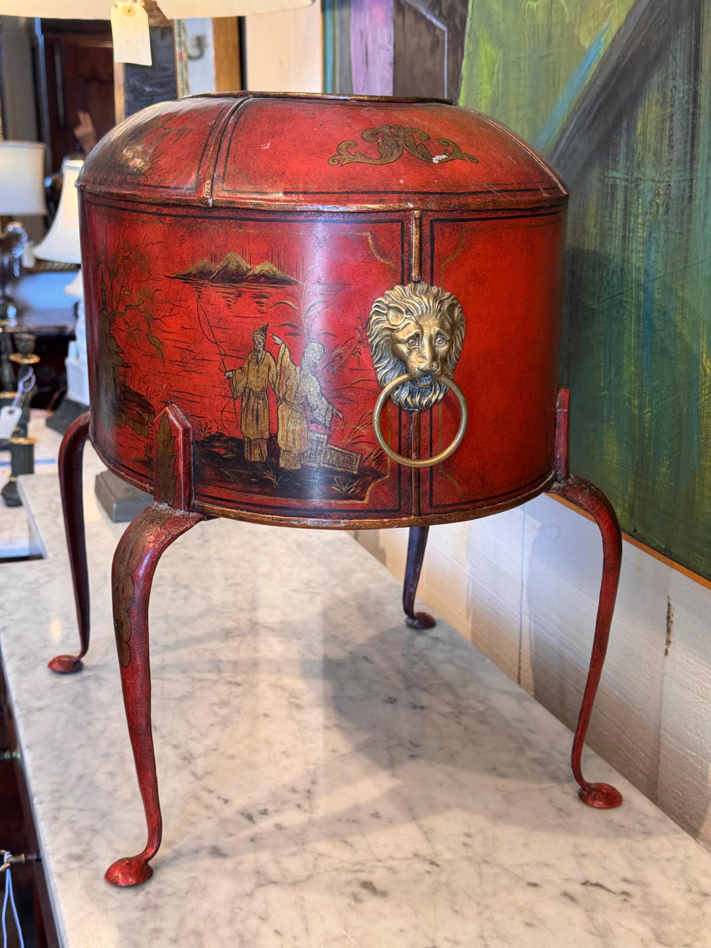 Sautoir à charbon doré Tole et Parcel des années 1920 Bon état - En vente à Charlottesville, VA