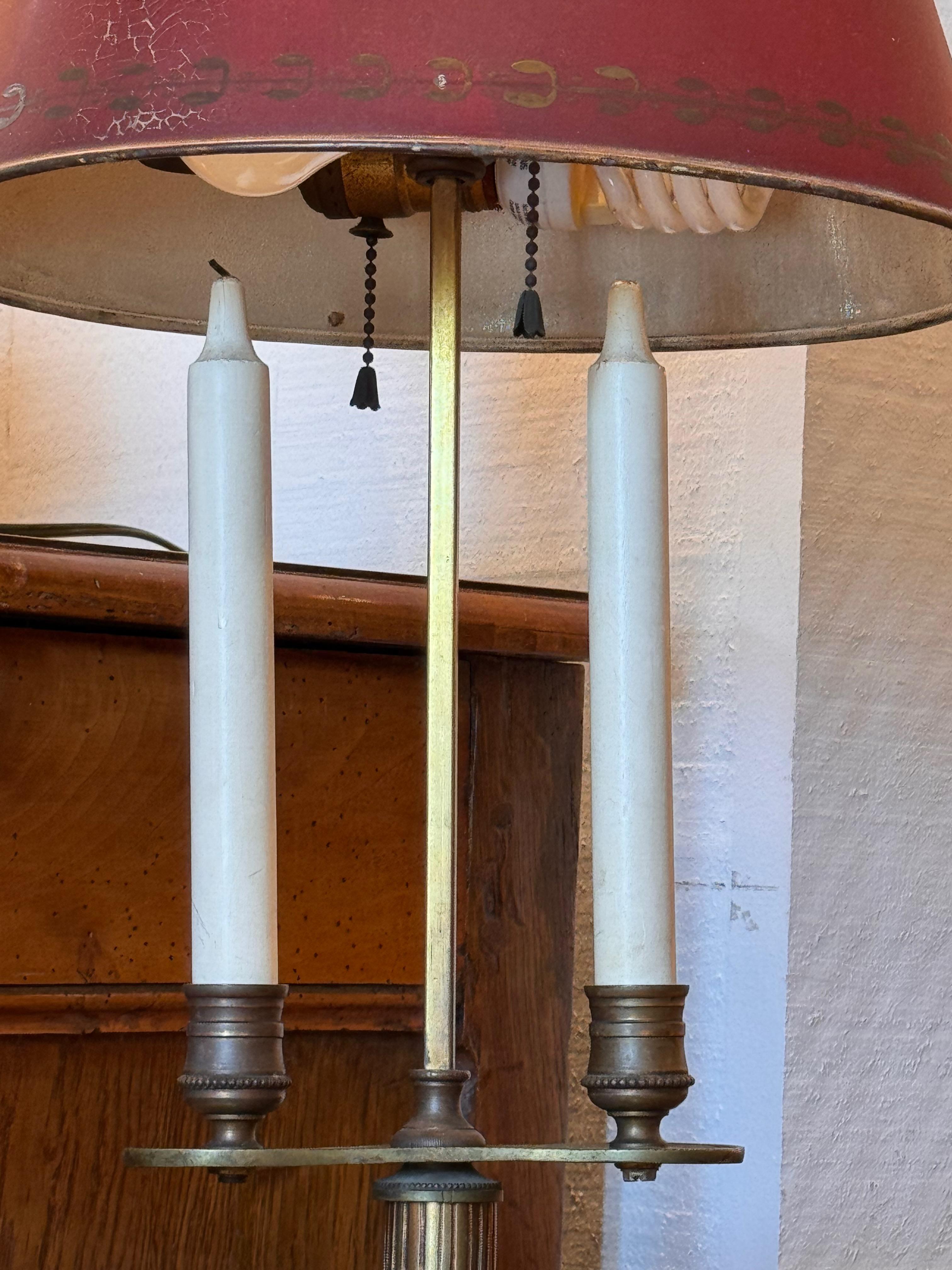 French 1920s Traditional Boulliotte Lamp For Sale