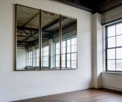 1920’s Triptych French wall mirror by Miroir Brot