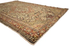 1920's Turkish Sivas Carpet, Rustic Charm Meets Traditional Sensibility