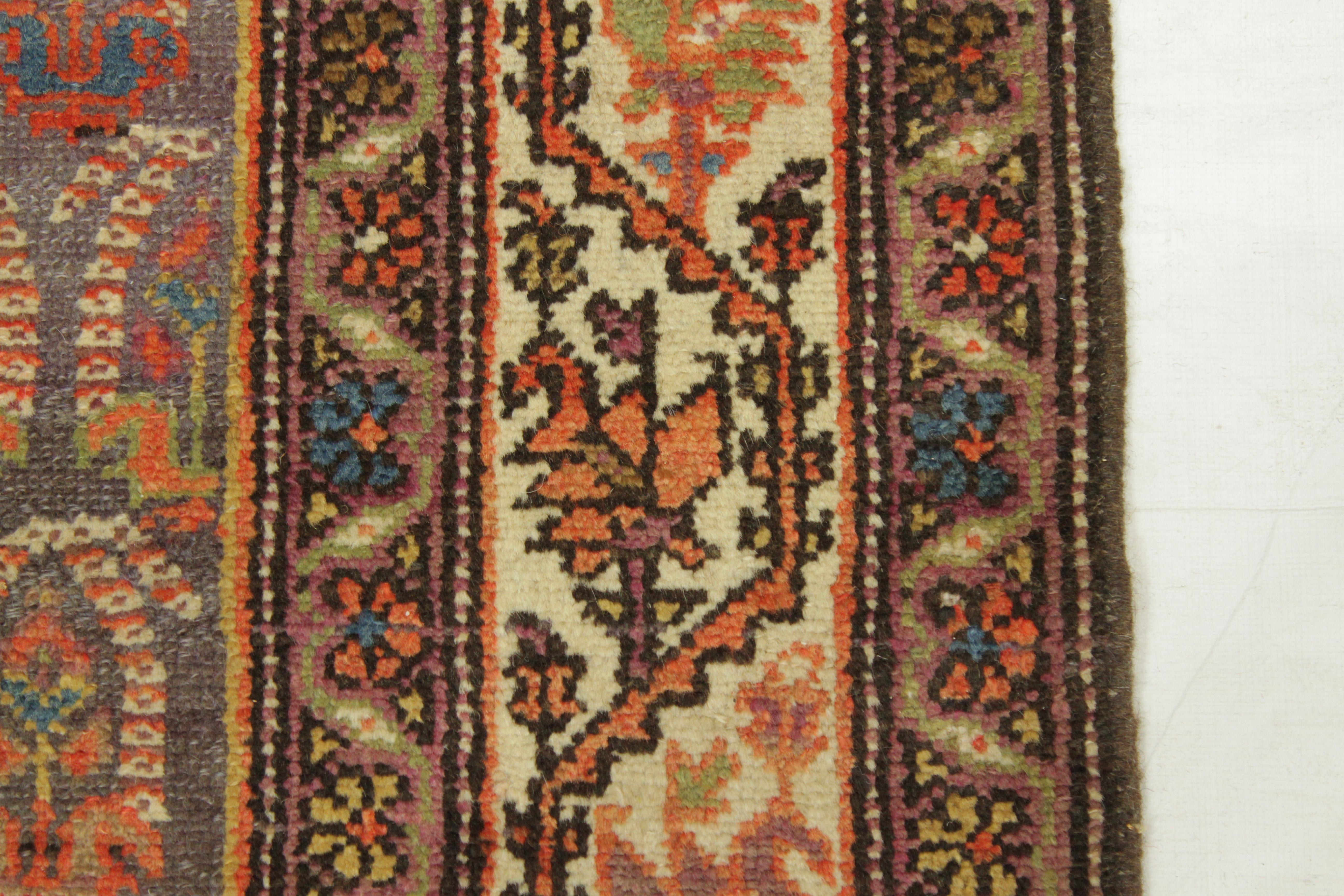 1920s Twin Antique Persian Rug Malayer Design, circa 1920s 3