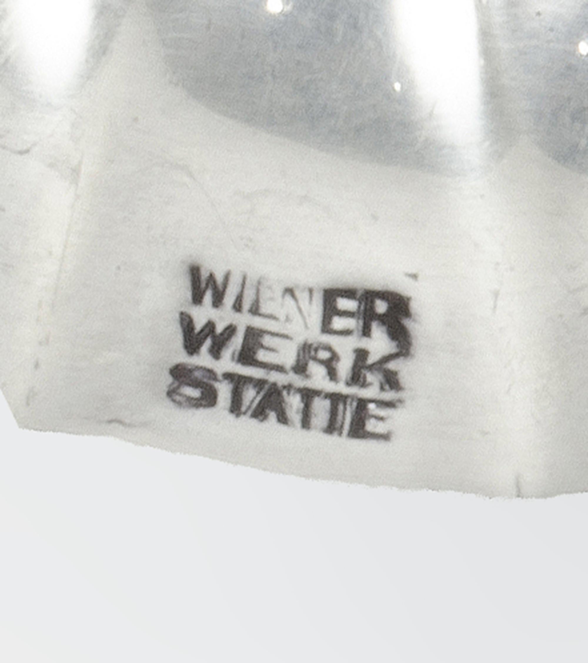 1920s Vienna Secession Silver Bowl by J. Hoffmann for Wiener Werkstätte, Austria For Sale 2