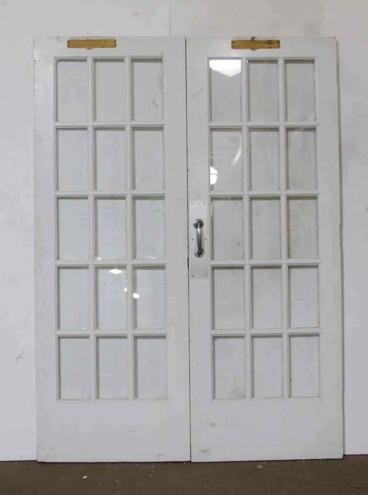 white double doors