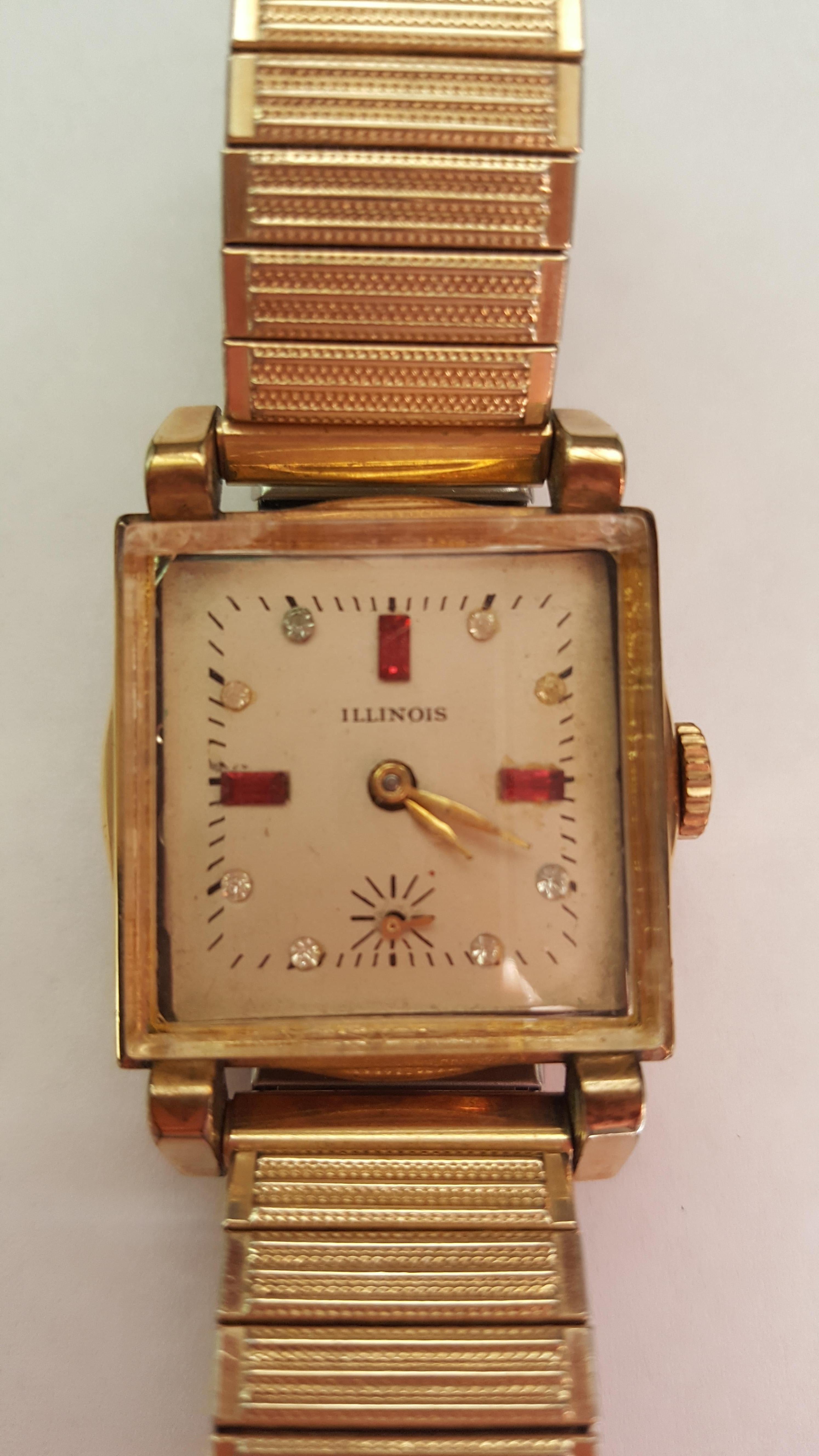 10 karat gold watch