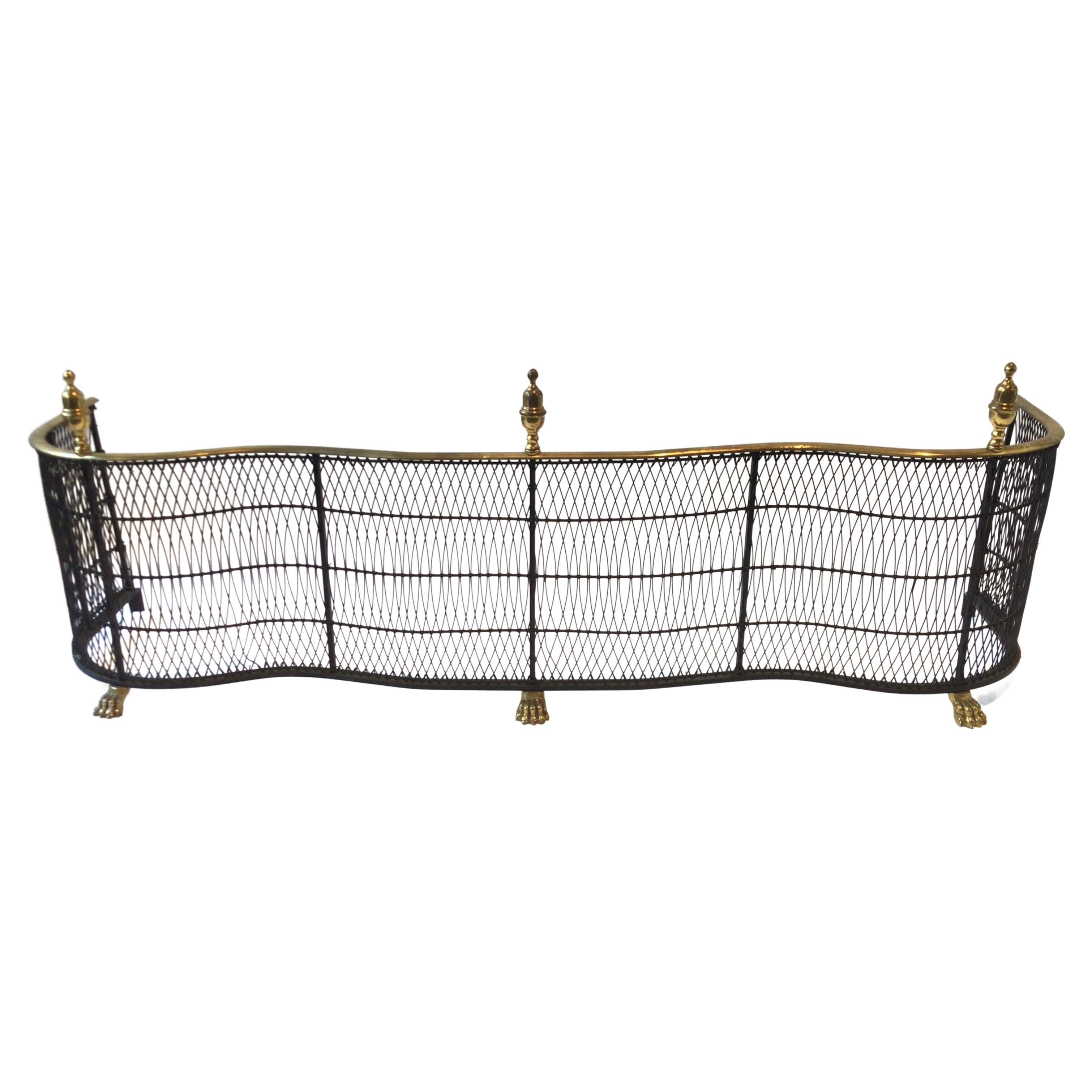 Harvin 'Virginia Metalcrafters' Dolphin Brass Fireplace Tool Set at 1stDibs