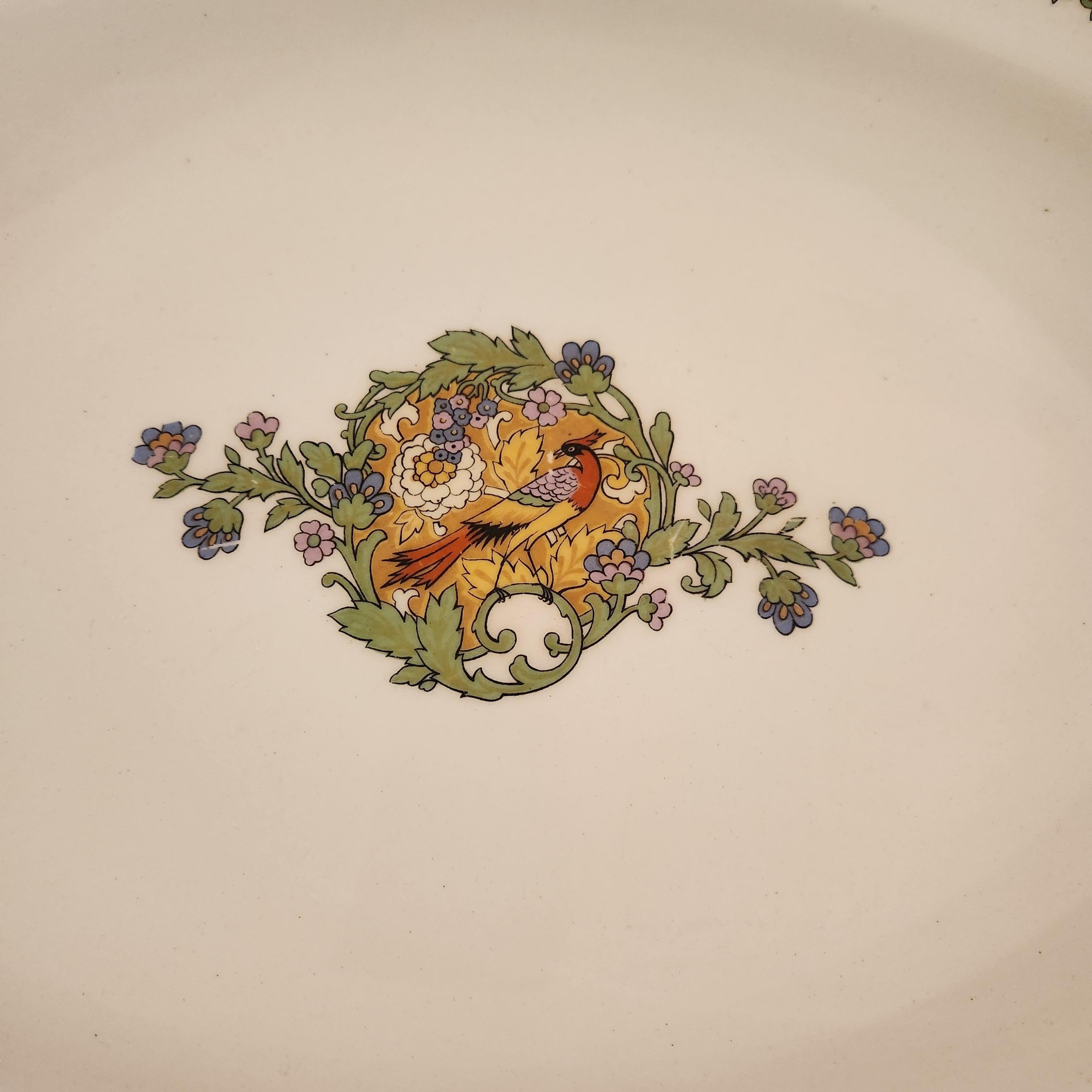 Céramique Plat de service ovale W H Grindley & Co des années 1920 en vente