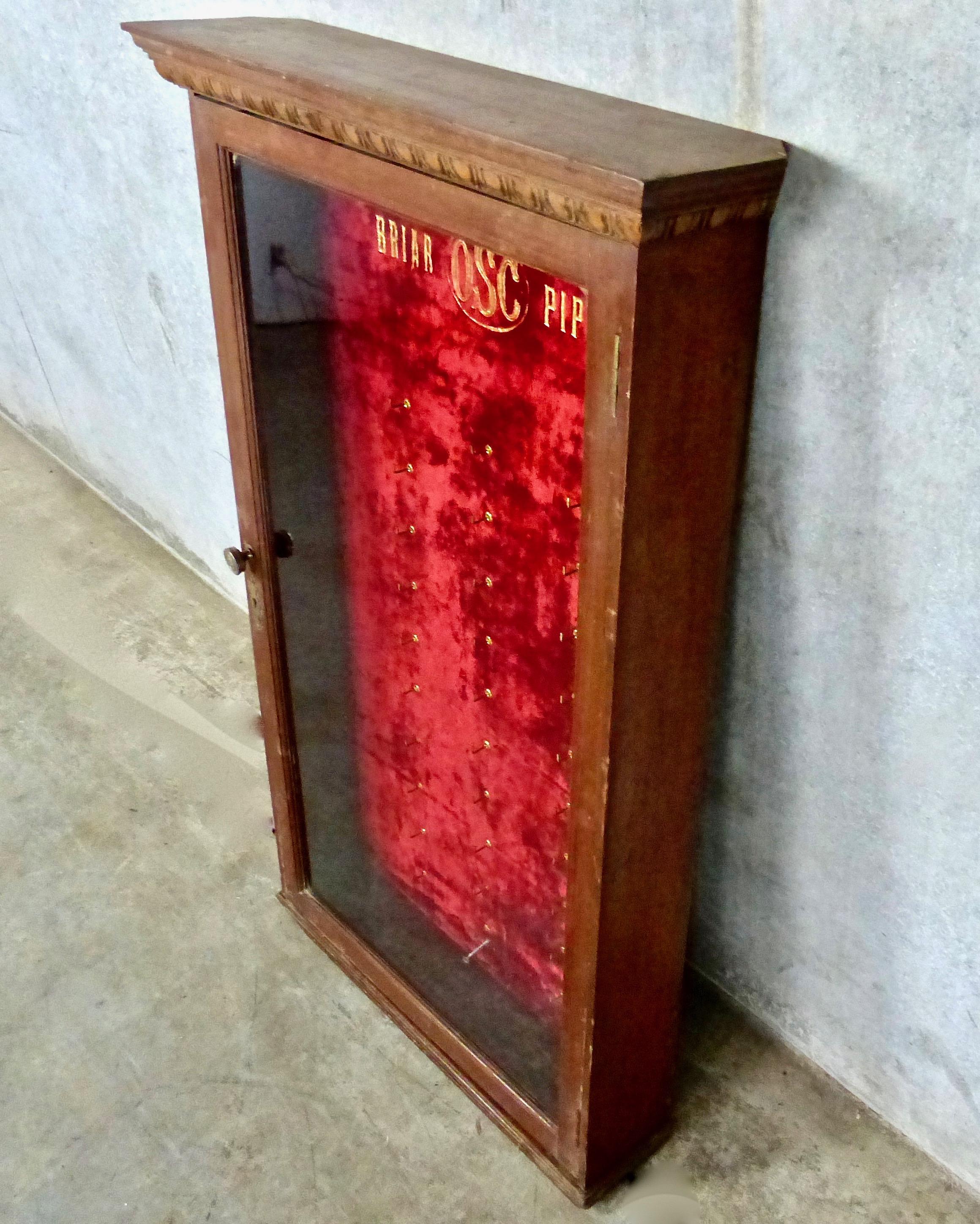 pipe display cabinet