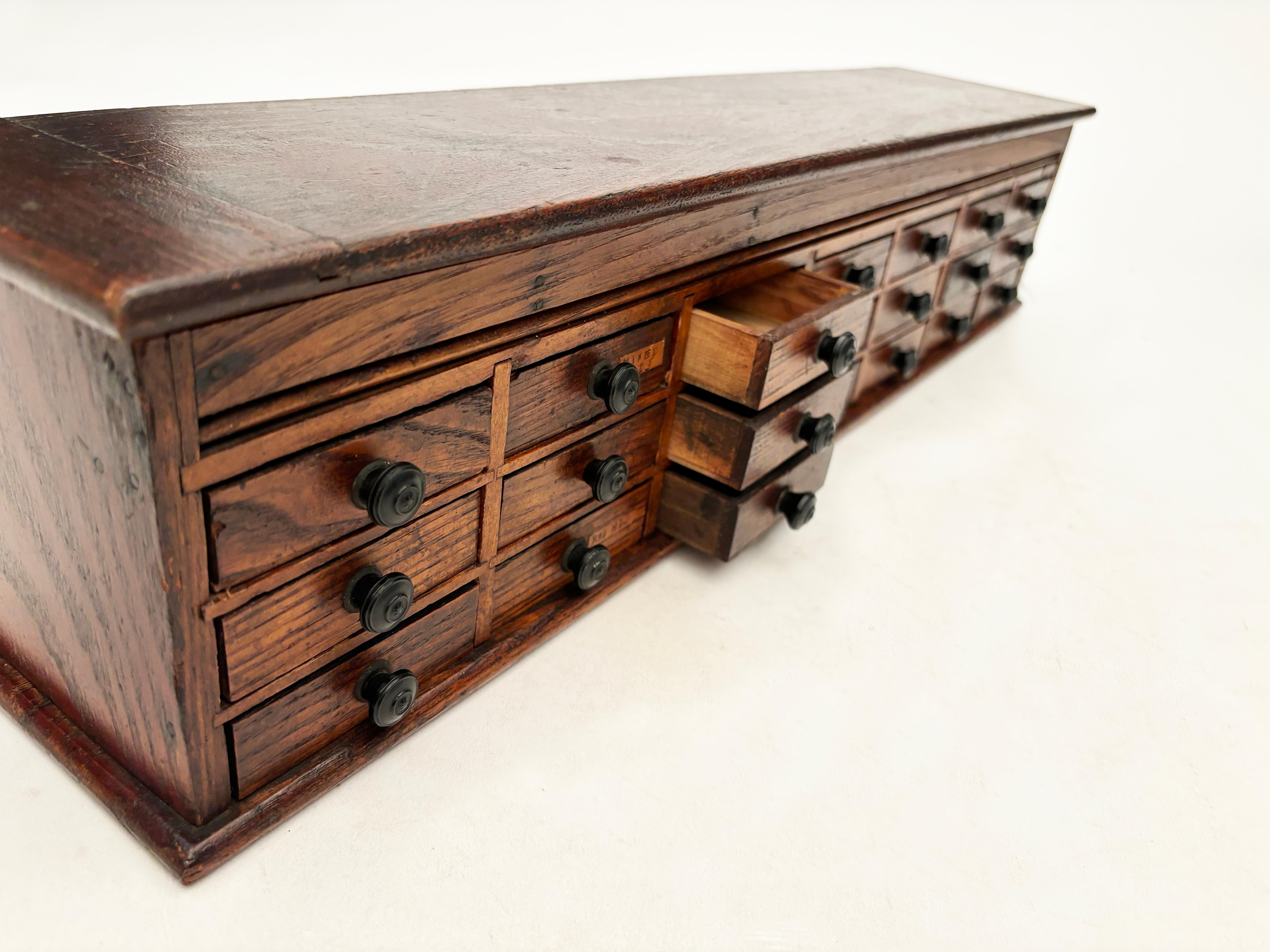 1920's Watchmakers Cabinet 3