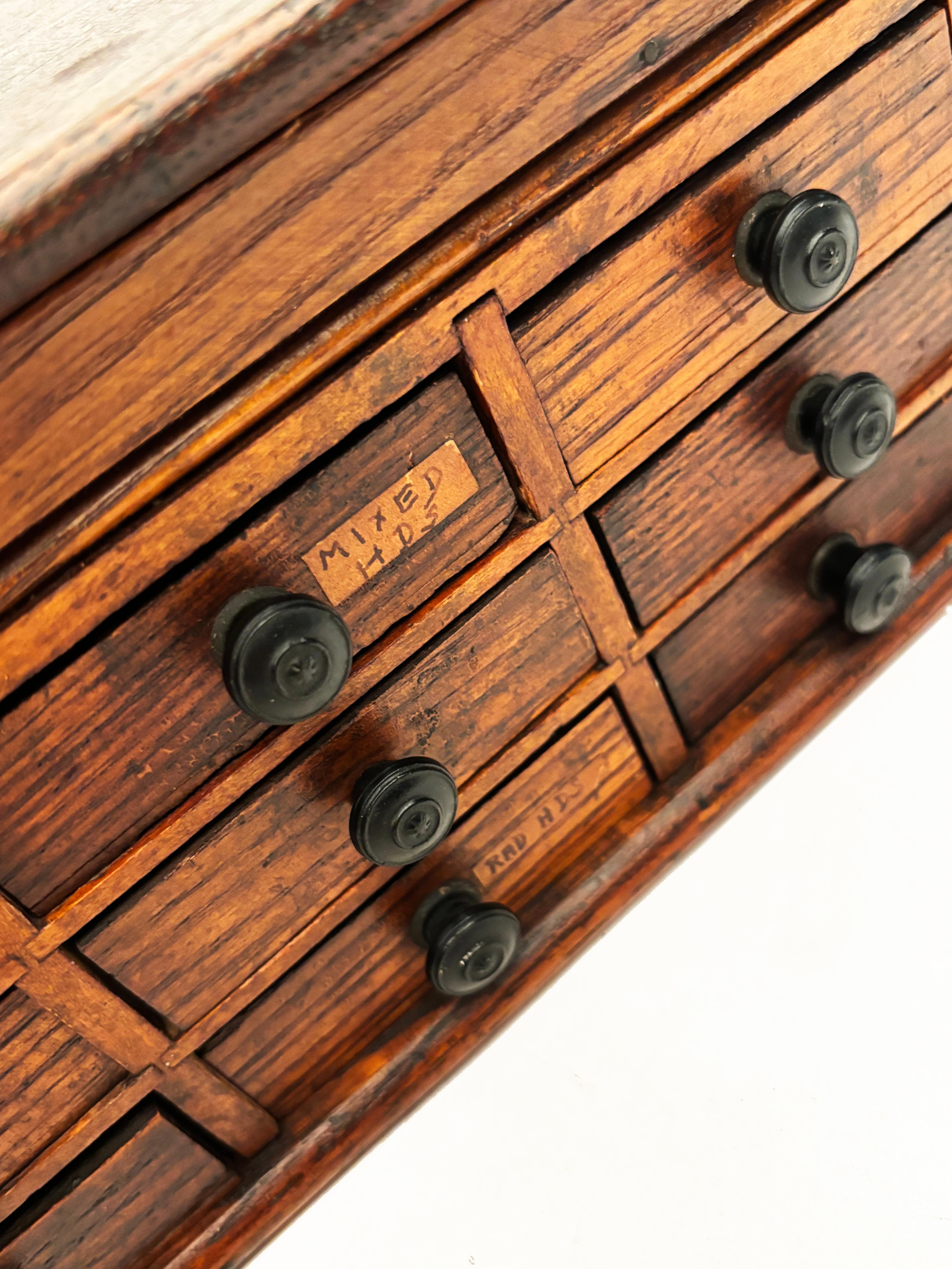 1920's Watchmakers Cabinet 9