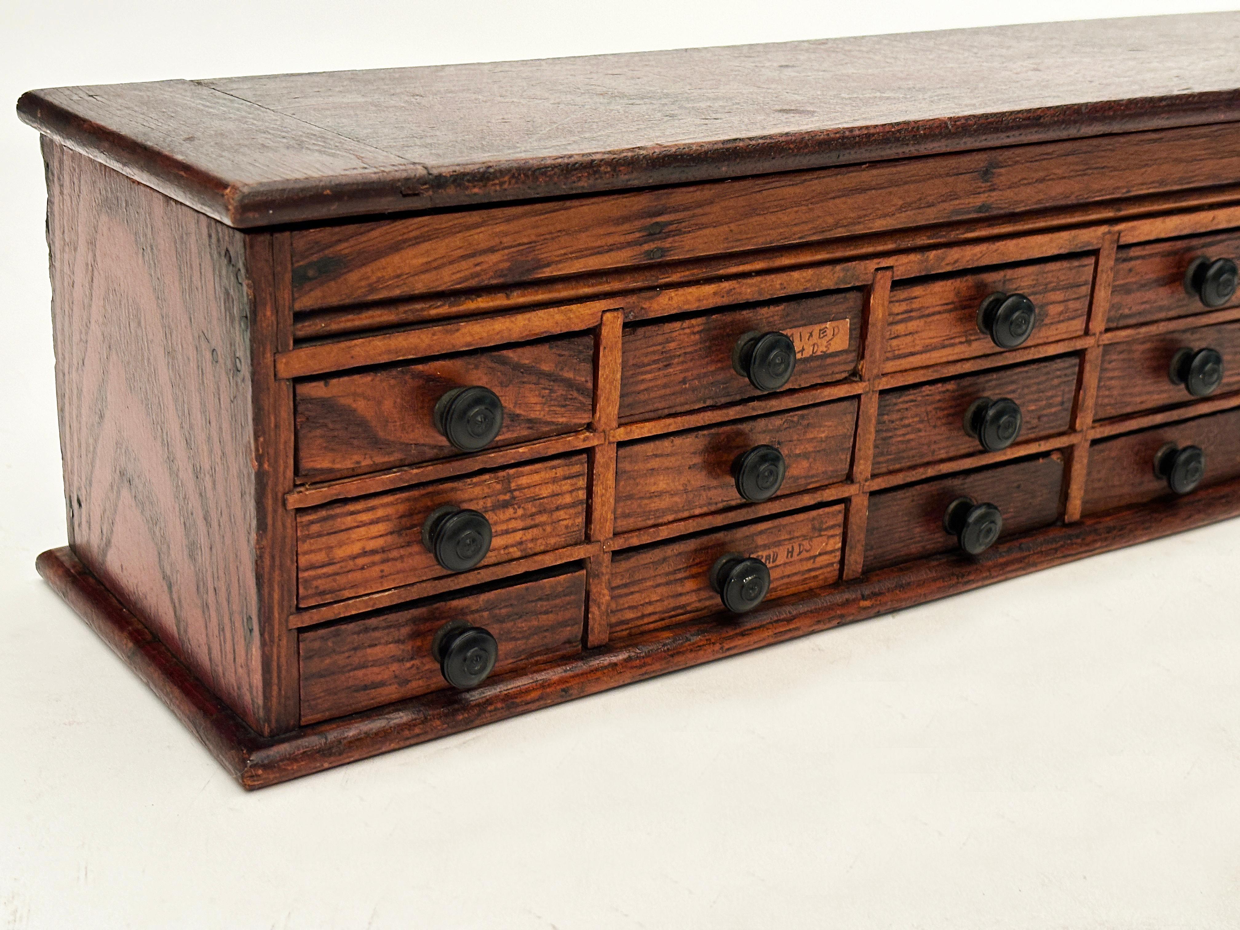 1920's Watchmakers Cabinet In Good Condition In Louisville, KY