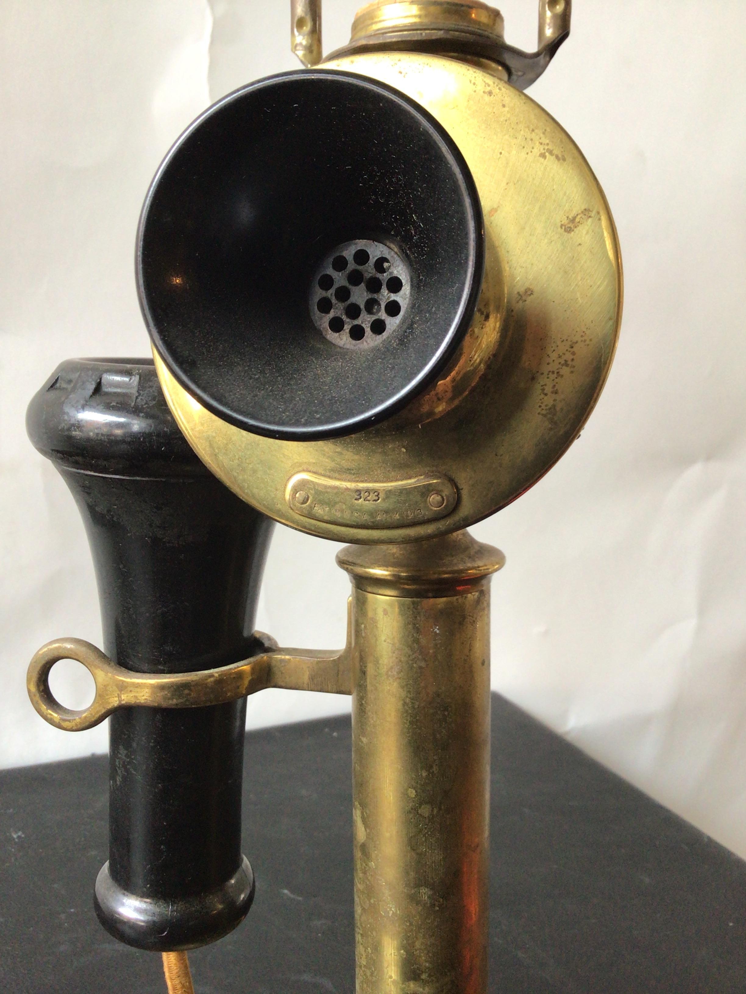 1920s Western Electric Phone Lamp 1