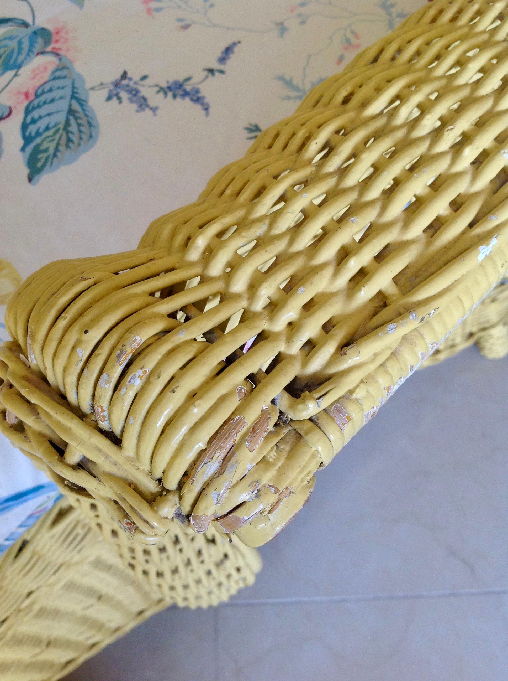 1920s Wicker Chase Lounge 6