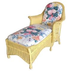 Used 1920s Wicker Chase Lounge