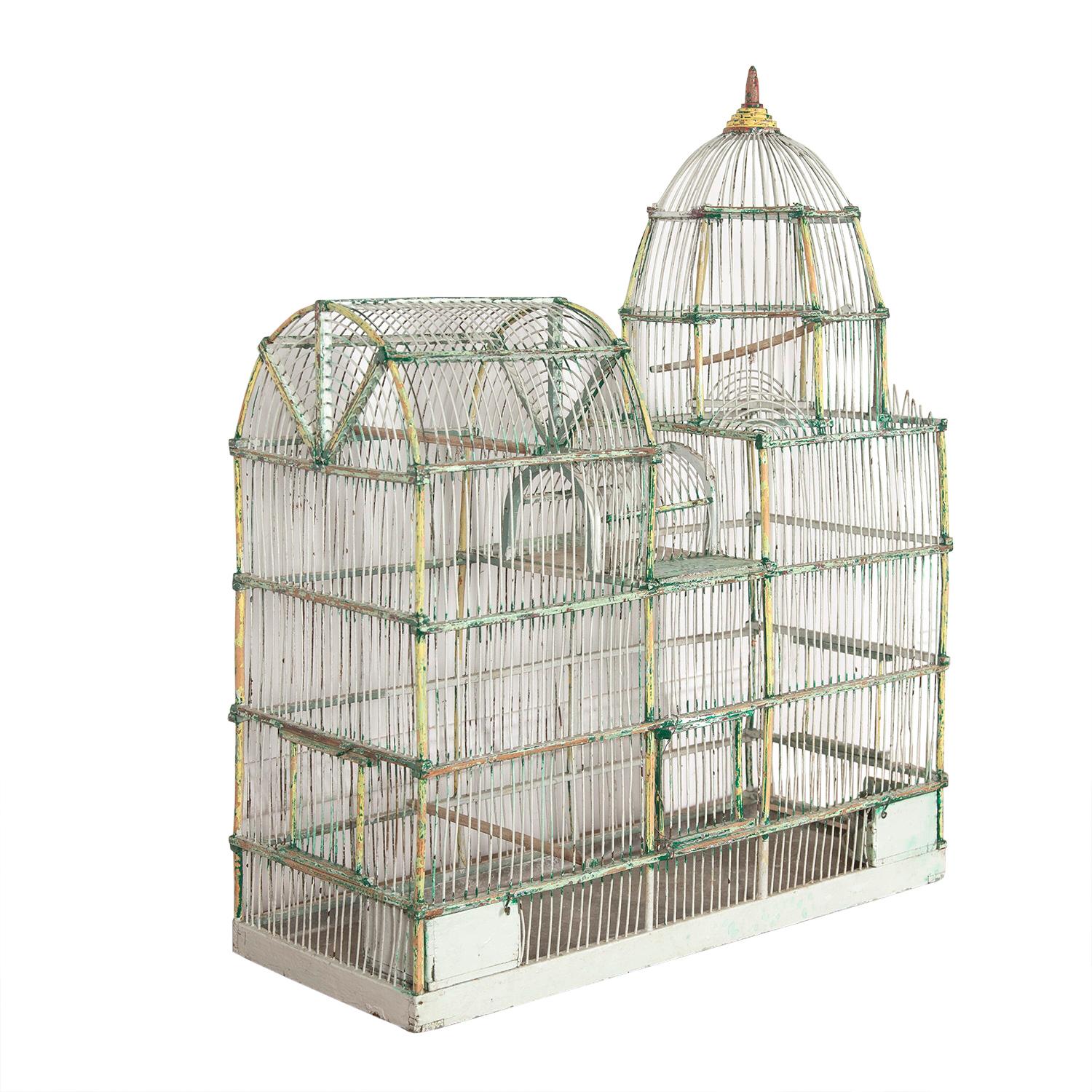 1920s Wire Bird Cage 1