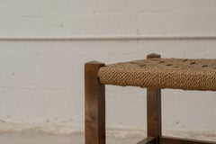 1920s Woven Seagrass Stools
