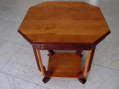 1920s Squaire Two Tone Table