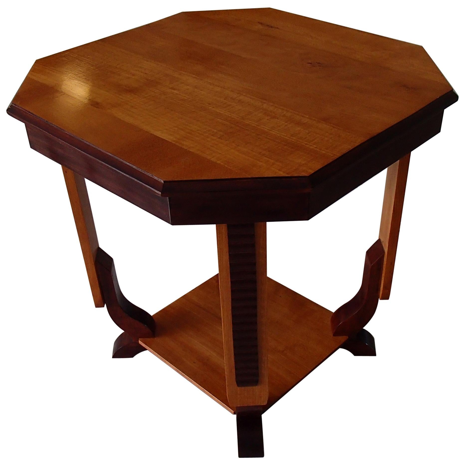 1920s Squaire Two Tone Table