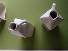 1920 This Shelf w/ Porcelain Drawers for Spices Sugar Flower Oil Vinegar Coffee