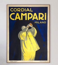 1921 Campari, Cordial Campari Milano Original Vintage Poster