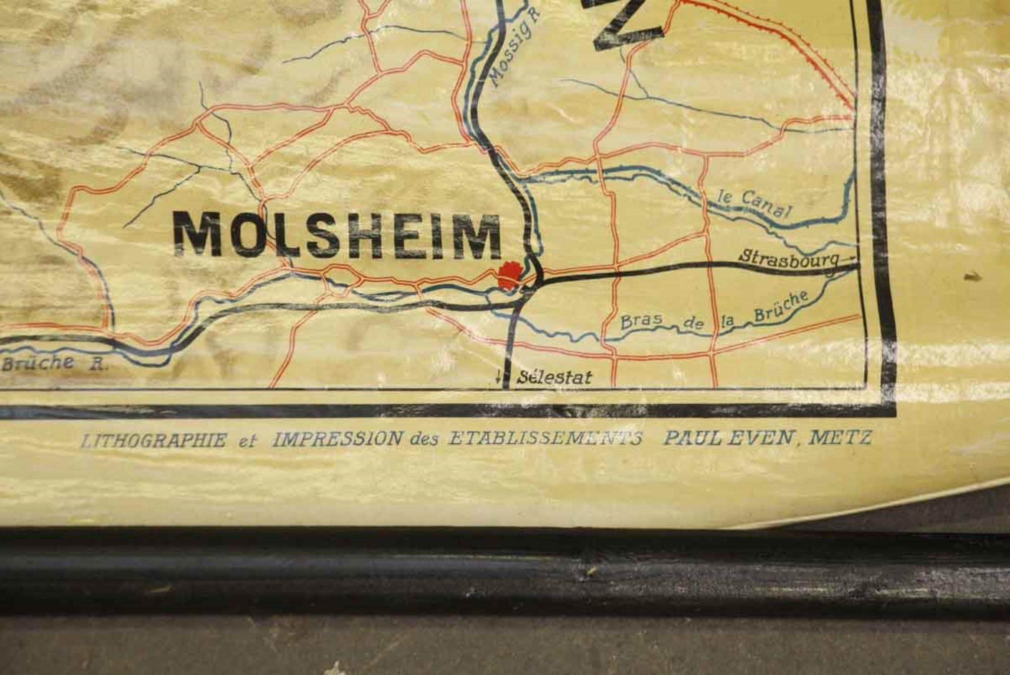 moselle france map