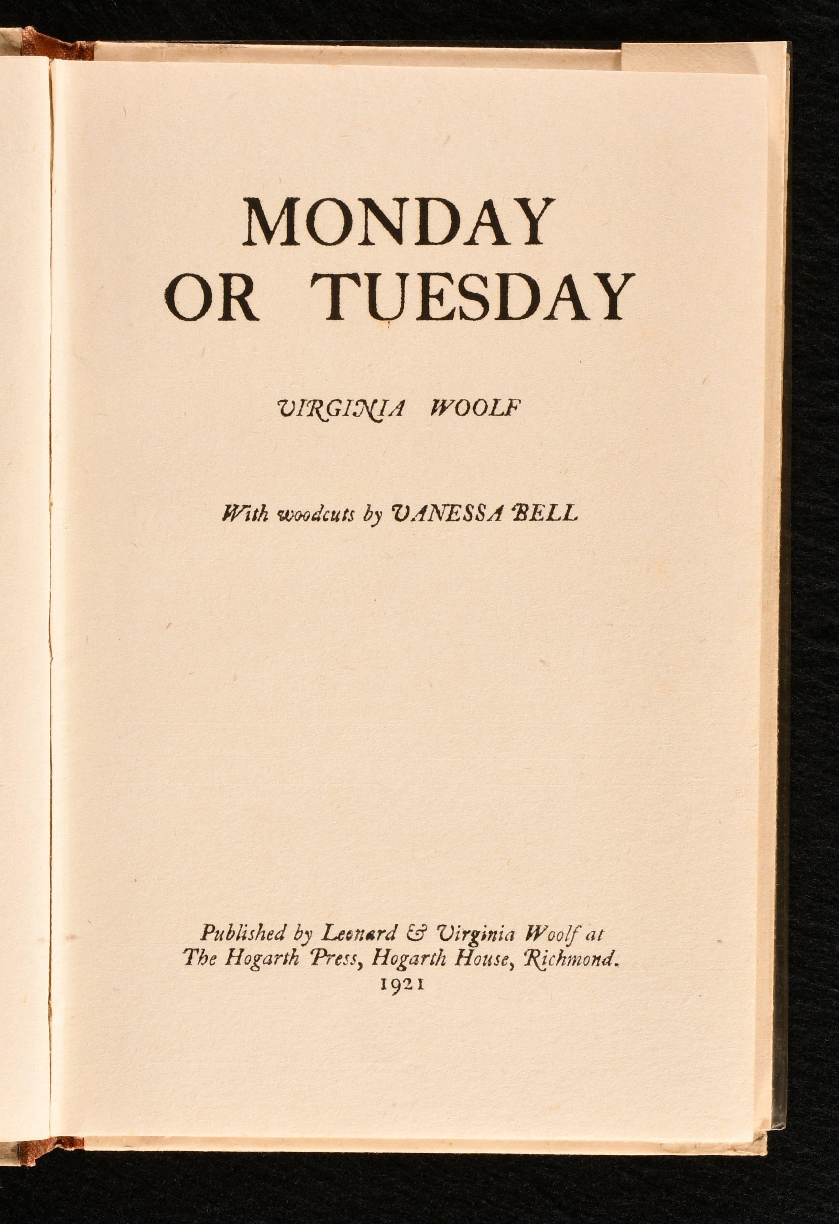 Montag oder Tuesday 1921 im Zustand „Gut“ im Angebot in Bath, GB