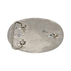 1921 Morgan Silver Dollar Coin Belt Buckle #20984