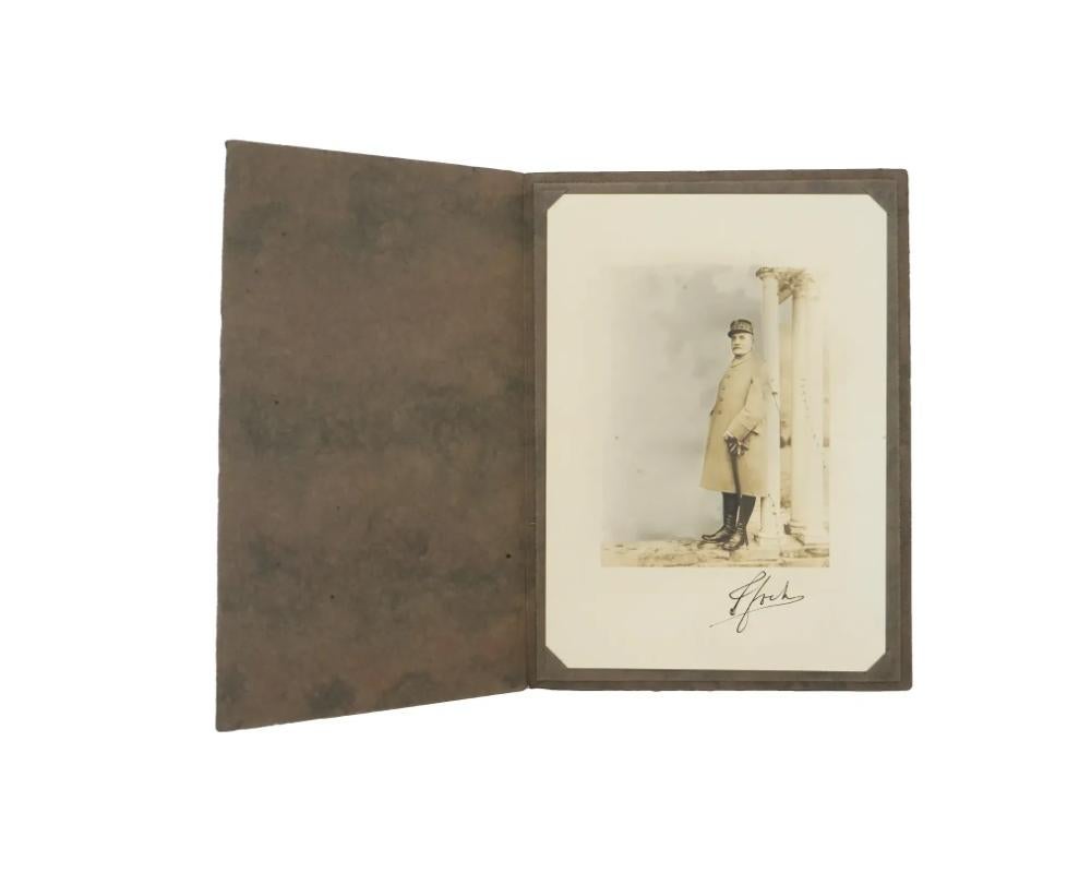 1921 Retrato fotográfico Ferdinand Foch Por Frank Moore Estadounidense en venta