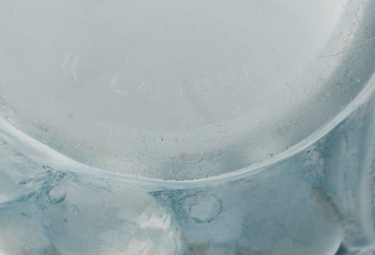 1921 René Lalique - “Avallon” Vase For Sale 9